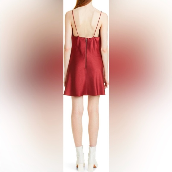 NWT Alice + Olivia Harmony Draped Slip Mini Dress Size 0 - Picture 2 of 13